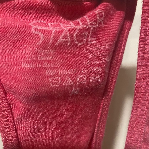 Bright Pink and White Crush It Tank Top - Picture 3 of 5